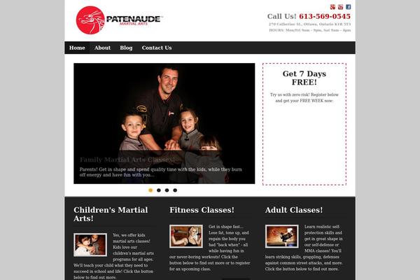 Beyond theme site design template sample