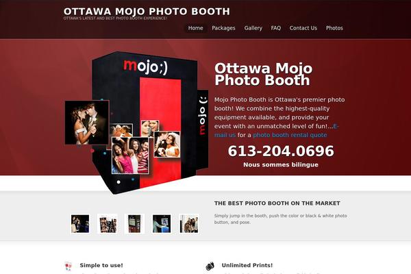 Optimize theme site design template sample