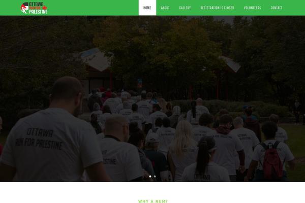 Good-cause-progression theme site design template sample