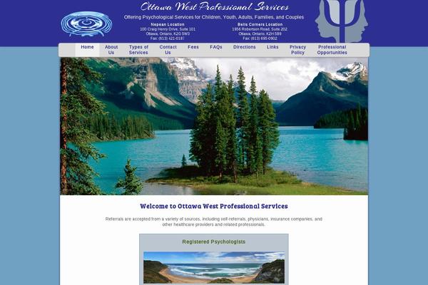 ottawawestpros.com site used Ottawawestprofessionalservices2013