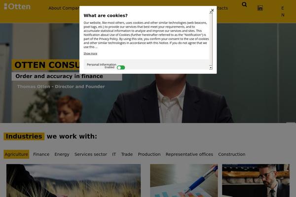 Site using Jet-parallax plugin