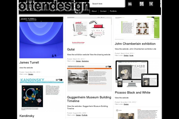 Paragrams theme site design template sample