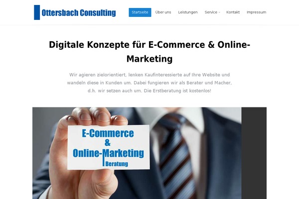Estudio theme site design template sample