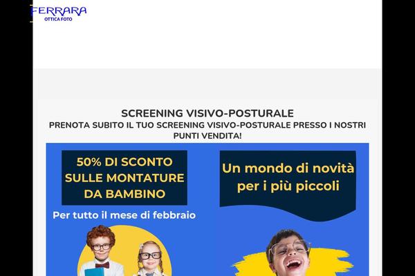 otticaferrara.it site used Sofbox