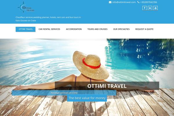 Enigma theme site design template sample