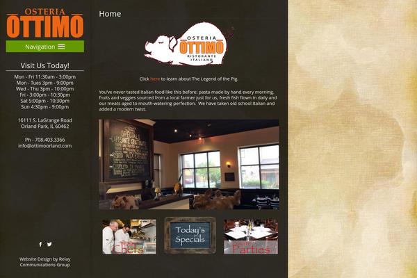 Umami theme site design template sample