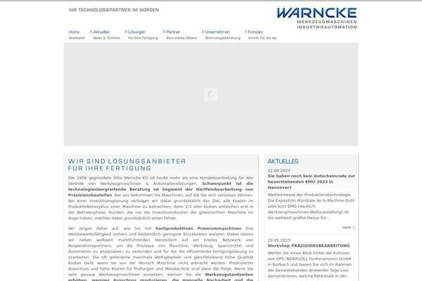 otto-warncke.de site used Warncke