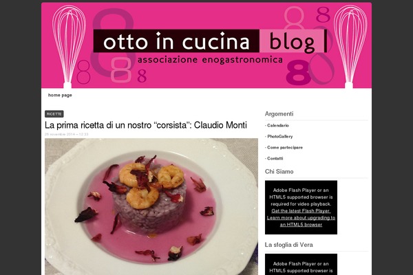 ottoincucina.it site used Codium Extend