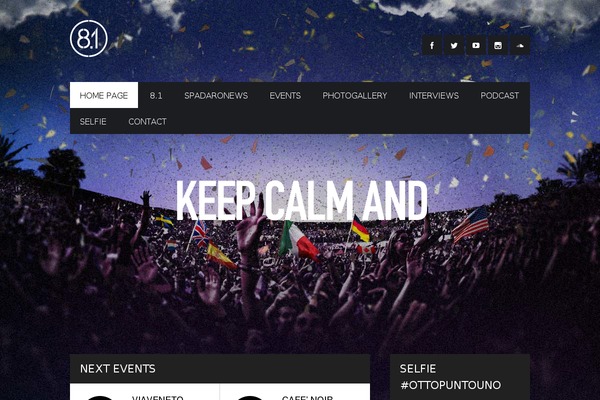 Site using Instagram-theatre plugin