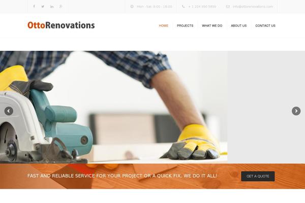 Wr-nitro theme site design template sample