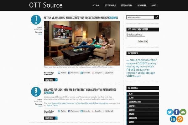 Connect theme site design template sample