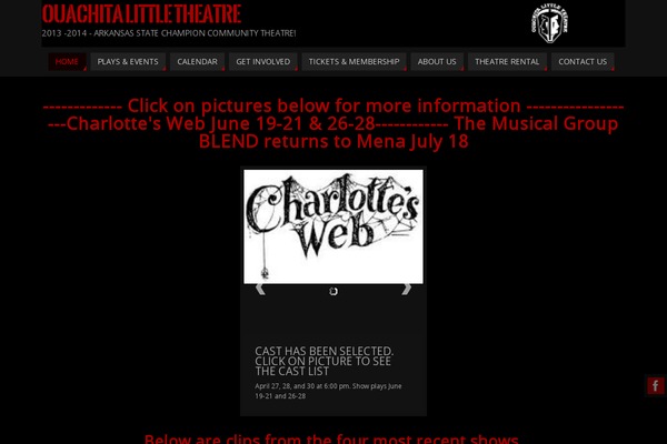 Parabola theme site design template sample