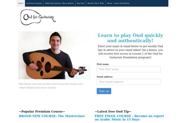 oudforguitarists.com site used Nusantara