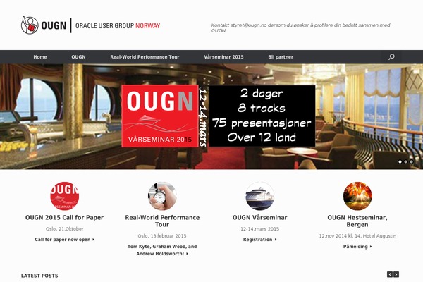 Vantage theme site design template sample