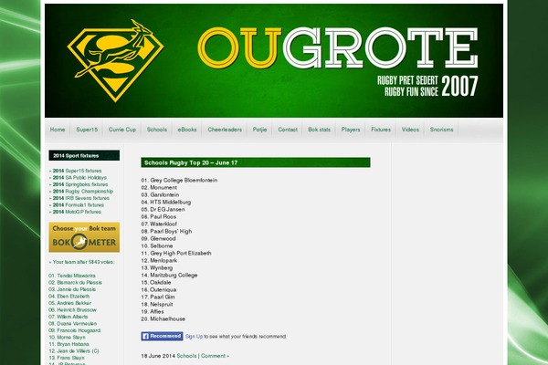 ougrote.com site used Fairy