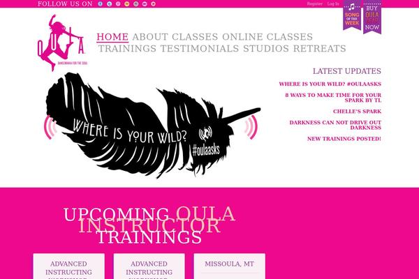 oulafitness.com site used Oula
