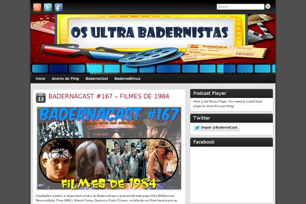 Site using Flash MP3 Player plugin
