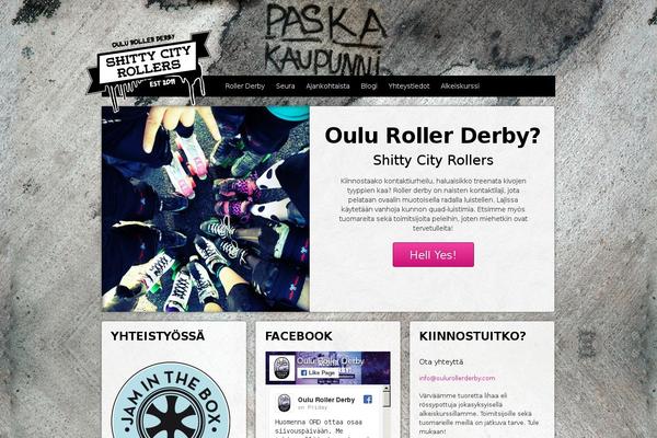 Responsive theme site design template sample