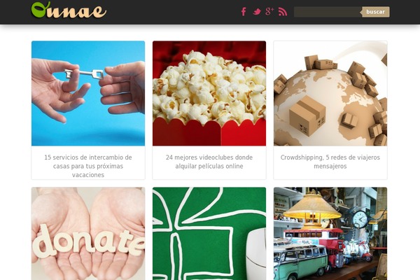 Ounae theme websites examples