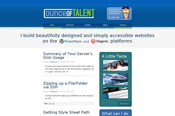 Site using Easy Google Syntax Highlighter plugin