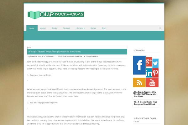 Site using Metro-style-social-widget plugin