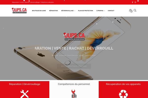 Mr. Tailor theme site design template sample