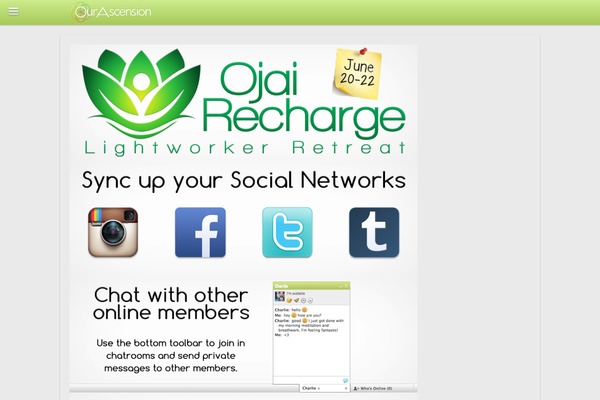 Site using BuddyPress Social plugin