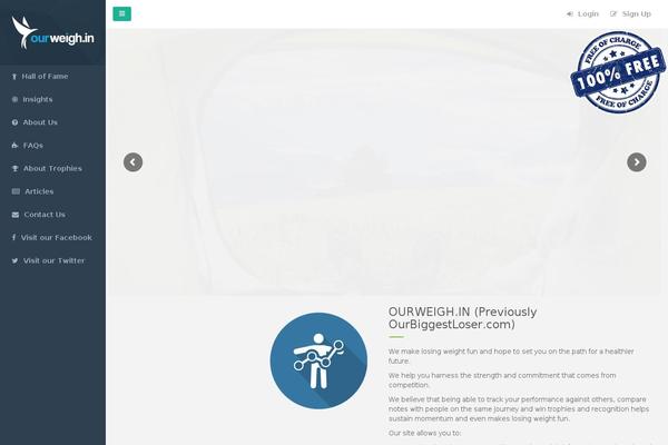 ourbiggestloser.com site used Supple