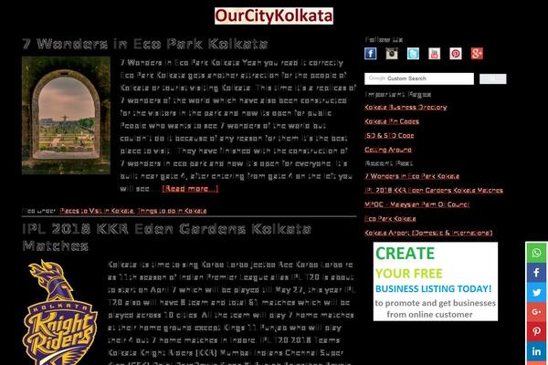 Site using My-html-post-widgets plugin