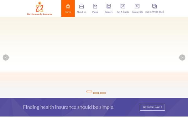Site using Page-builder plugin