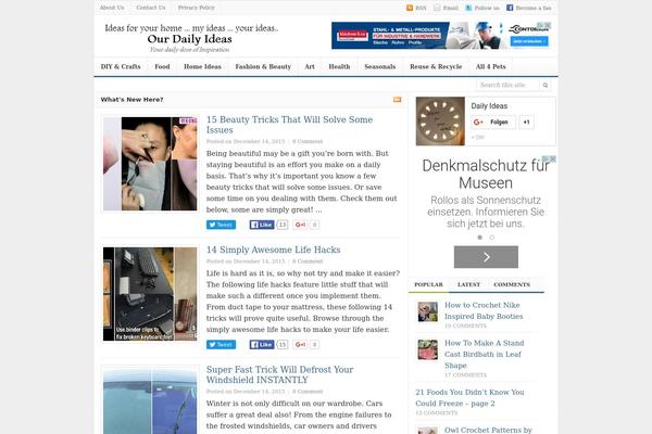 Site using Simple Pagination plugin