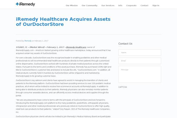 ourdoctorstore.com site used Doctor-clinic