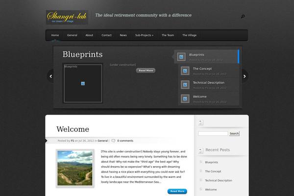 Polished theme site design template sample
