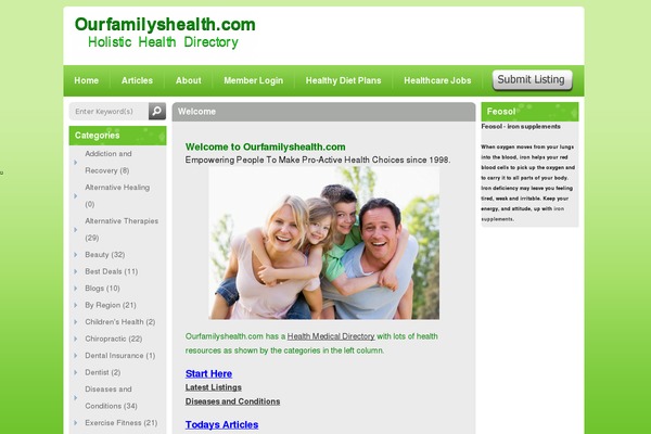 Directorypress theme site design template sample
