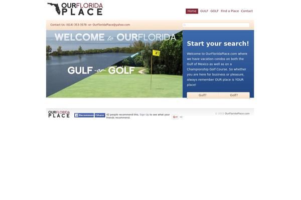 RealEstate theme site design template sample