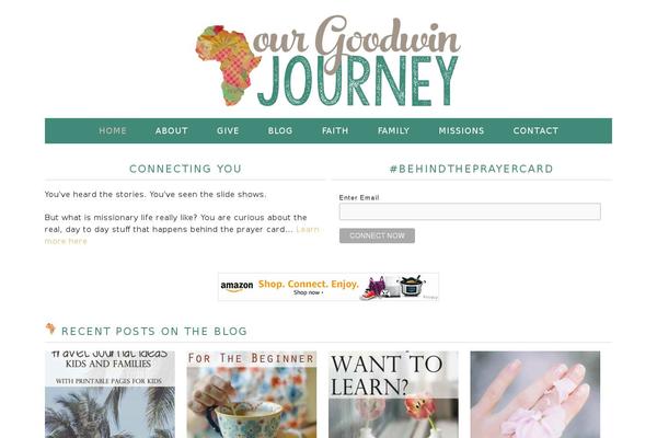 Darling theme site design template sample