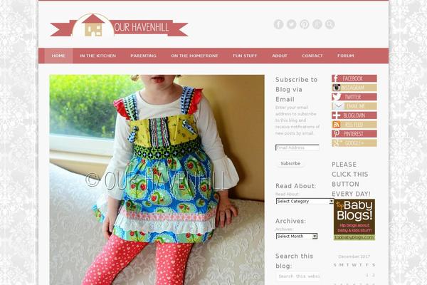 ourhavenhill.com site used Tastykitchen