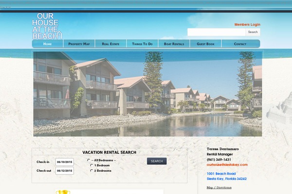 Think theme site design template sample