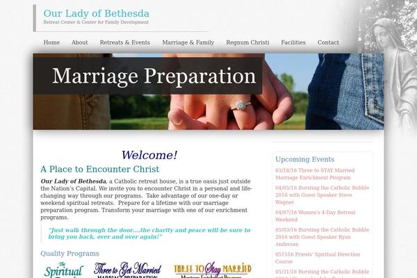 Virtue theme site design template sample