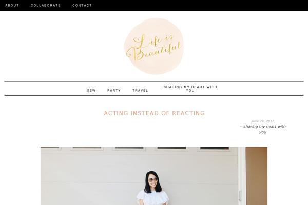 Genesis theme site design template sample