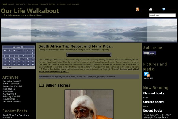 Site using Geo Mashup plugin