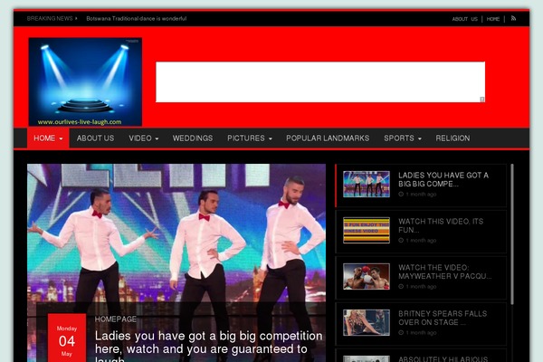 Vipress theme site design template sample