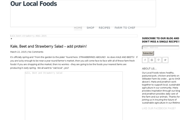 ourlocalfoods.com site used Starboost