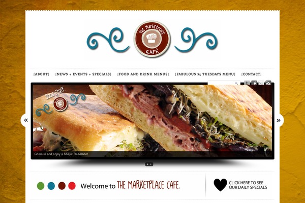 ourmarketplacecafe.com site used Kotha