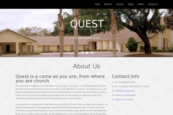 Site using Magee Shortcodes plugin