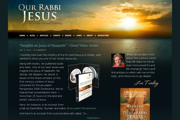 ourrabbijesus.com site used Agency Pro