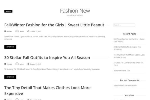 Gridsby theme site design template sample