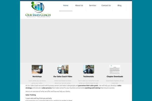 Wrings theme site design template sample