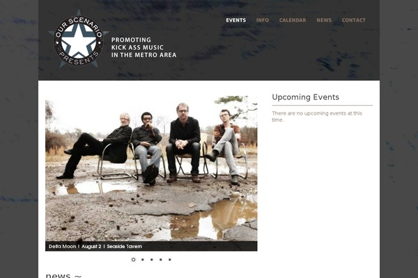 Büro theme site design template sample