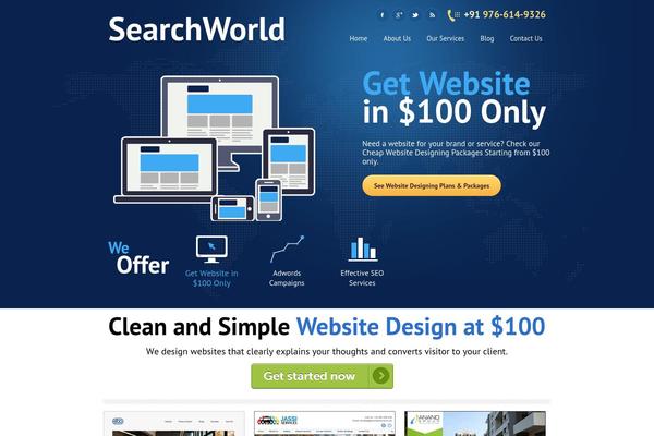 Doover theme site design template sample